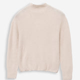 Women's jumper with baby alpaca wool