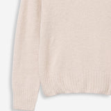 Women's jumper with baby alpaca wool