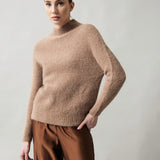 Women's jumper with Baby alpaca wool