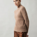 Women's jumper with Baby alpaca wool