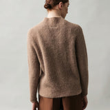 Women's jumper with Baby alpaca wool