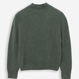 Women's jumper with baby alpaca wool