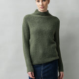 Women's jumper with Baby alpaca wool