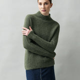 Women's jumper with Baby alpaca wool