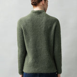 Women's jumper with Baby alpaca wool