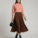 Women's jumper with baby alpaca wool