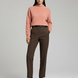 Women's jumper with baby alpaca wool