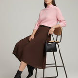 Women's jumper with baby alpaca wool