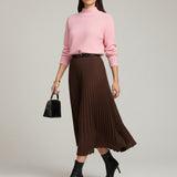 Women's jumper with baby alpaca wool