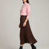 Women's jumper with baby alpaca wool