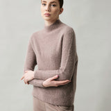 Women's jumper with Baby alpaca wool