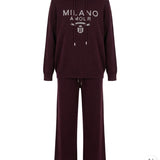 Women’s jumper and trousers with cashmere