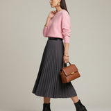 Women's jumper with baby alpaca wool