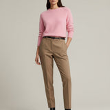 Women's jumper with baby alpaca wool