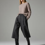 Women's jumper with baby alpaca wool