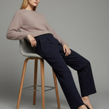 Women's jumper with baby alpaca wool