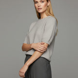 Women's jumper with baby alpaca wool