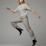 Women's jumper with baby alpaca wool