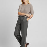 Women's jumper with baby alpaca wool