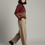 Women's cardigan with cashmere