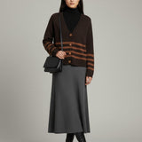 Women's cardigan with cashmere