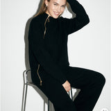 Women’s jumper and trousers with cashmere