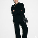Women’s jumper and trousers with cashmere