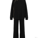 Women’s jumper and trousers with cashmere