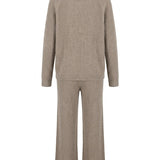 Women’s jumper and trousers with cashmere