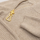 Women’s jumper and trousers with cashmere