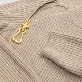 Women’s jumper and trousers with cashmere