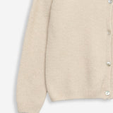 Women's jumper with baby alpaca wool