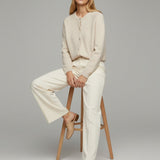 Women's jumper with baby alpaca wool