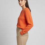 Women's jumper with baby alpaca wool