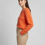 Women's jumper with baby alpaca wool