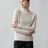 Women's jumper with Baby alpaca wool