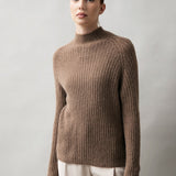 Women's jumper with Baby alpaca wool