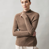 Women's jumper with Baby alpaca wool