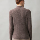 Women's jumper with Baby alpaca wool