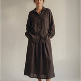 Women's skirt, Capsule Collection, 100% linen