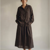 Women's skirt, Capsule Collection, 100% linen