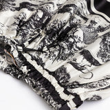 Women’s shorts with silk