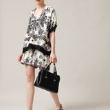 Women's shorts with silk