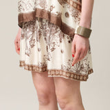 Women's shorts with silk