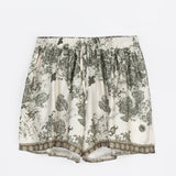 Women's shorts with silk