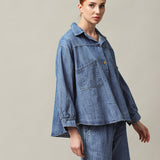 Women's denim shirt