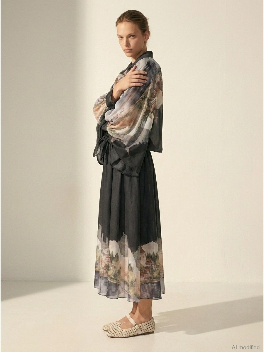 Women’s shirts with silk