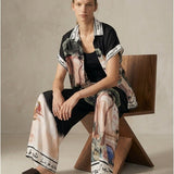 Women’s T-shirts with silk