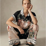 Women’s T-shirts with silk
