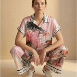 Women’s T-shirts with silk